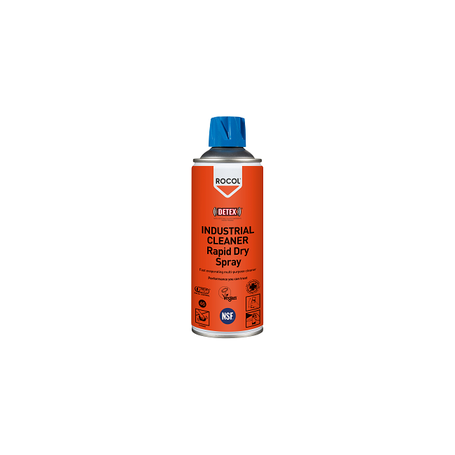 ROCOL 34131 Industrial Cleaner Rapid Dry Spray 300ML - Box of 12
